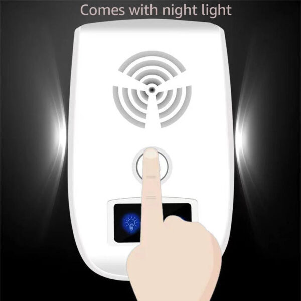 Ultrasonic Pest Repeller For Mosquito, Cockroaches, Rats, Bug, Spider, Ant, And Rodent - Image 4