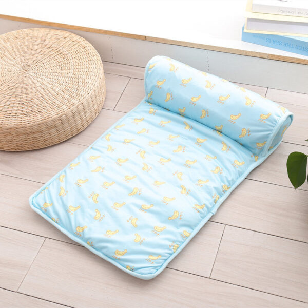 Pet Summer Cool Bed Ice Silk Cooling Mat for Dogs & Cats - Image 16