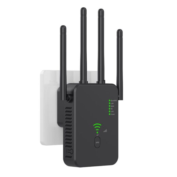 Wireless Plug In Wifi Internet Repeater Signal Range Booster Extender - Image 3