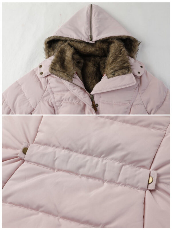 Women's Winter Outdoor Hiking Parka Coat with Faux Fur Lined Outdoor Windproof Coat - Image 13