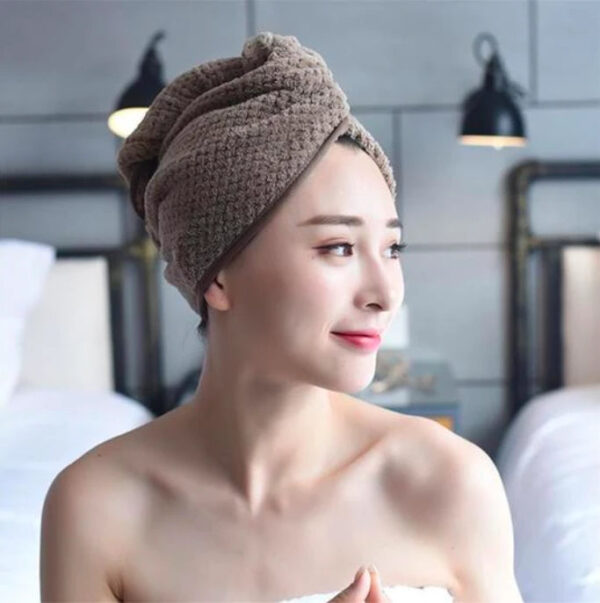 Quick Dry Hair Wrap Microfiber Towel for Women - Image 8