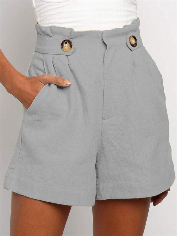 Summer Comfortable High Waist Casual Shorts for Women - Image 3