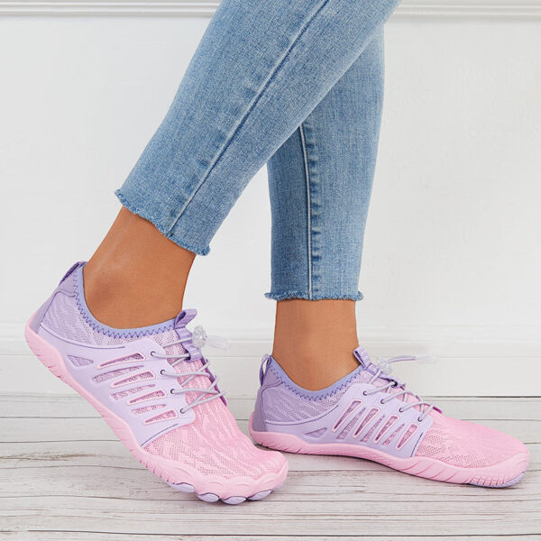 Women Splicing Knit Water Shoes Quick Drying Aqua Sneakers - Image 6