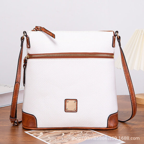 Women's Retro Fashion Multi-colored Office Handbags - Image 19