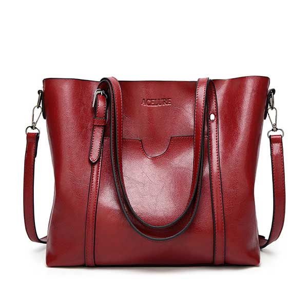 Women’s Leather Luxury Shoulder Bag – Reinsho