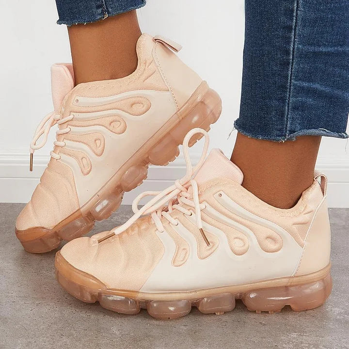 Women's Running Sneakers Air Cushion Breathable Sneakers Walking Shoes Athletic Tennis Sneakers - Image 5