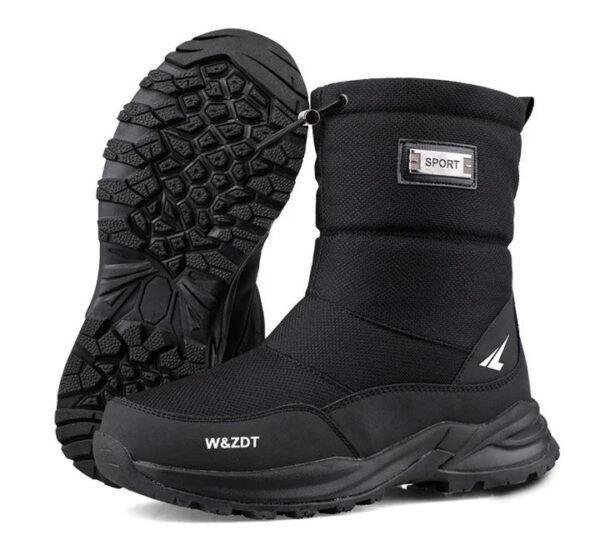 Winter Waterproof And Non-Slip Snow Boots For Men - Image 7